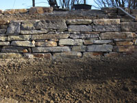 Natursteinmauer