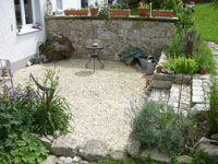 Natursteinmauer